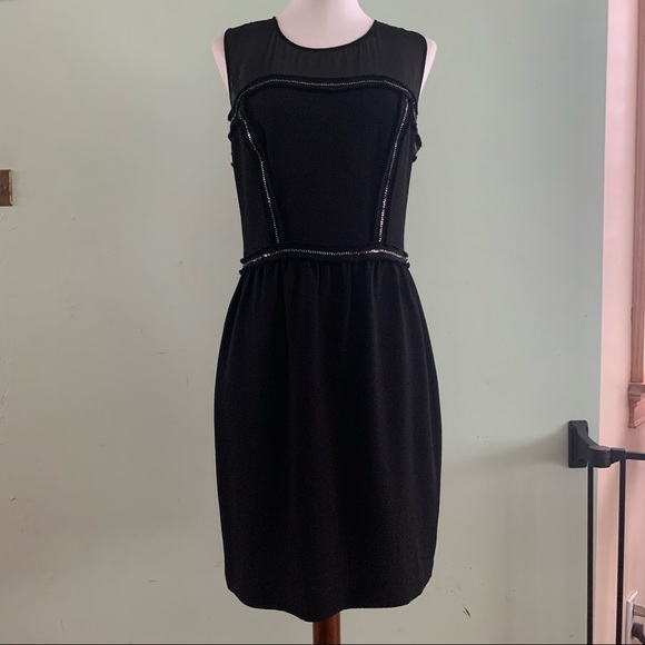 Sandro crew neck mini dress - Picture 3 of 11